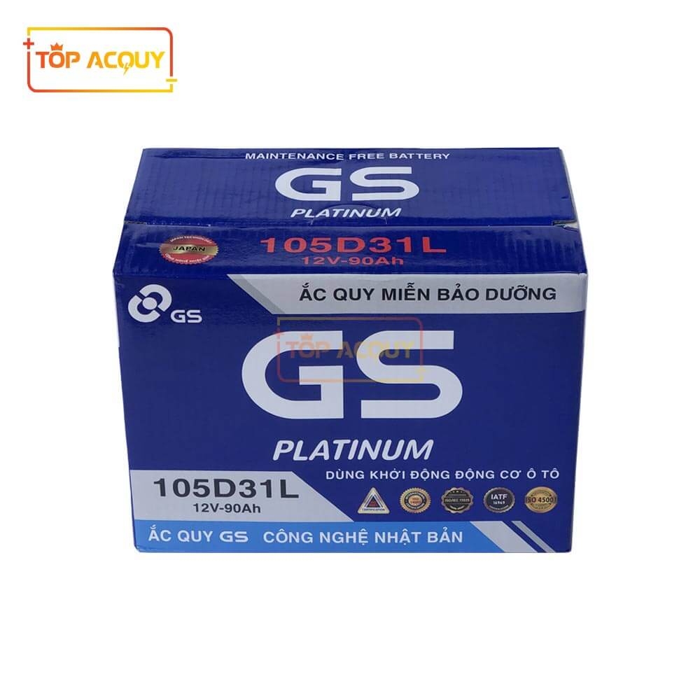 ẮC QUY GS 12V - 90AH MF 105D31L