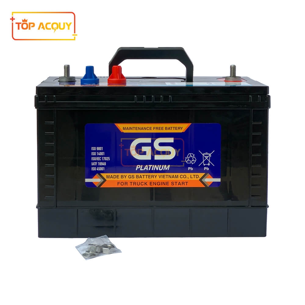 ẮC QUY GS 12V - 100AH 115D33V (XE ĐẦU KÉO/CONTAINER)