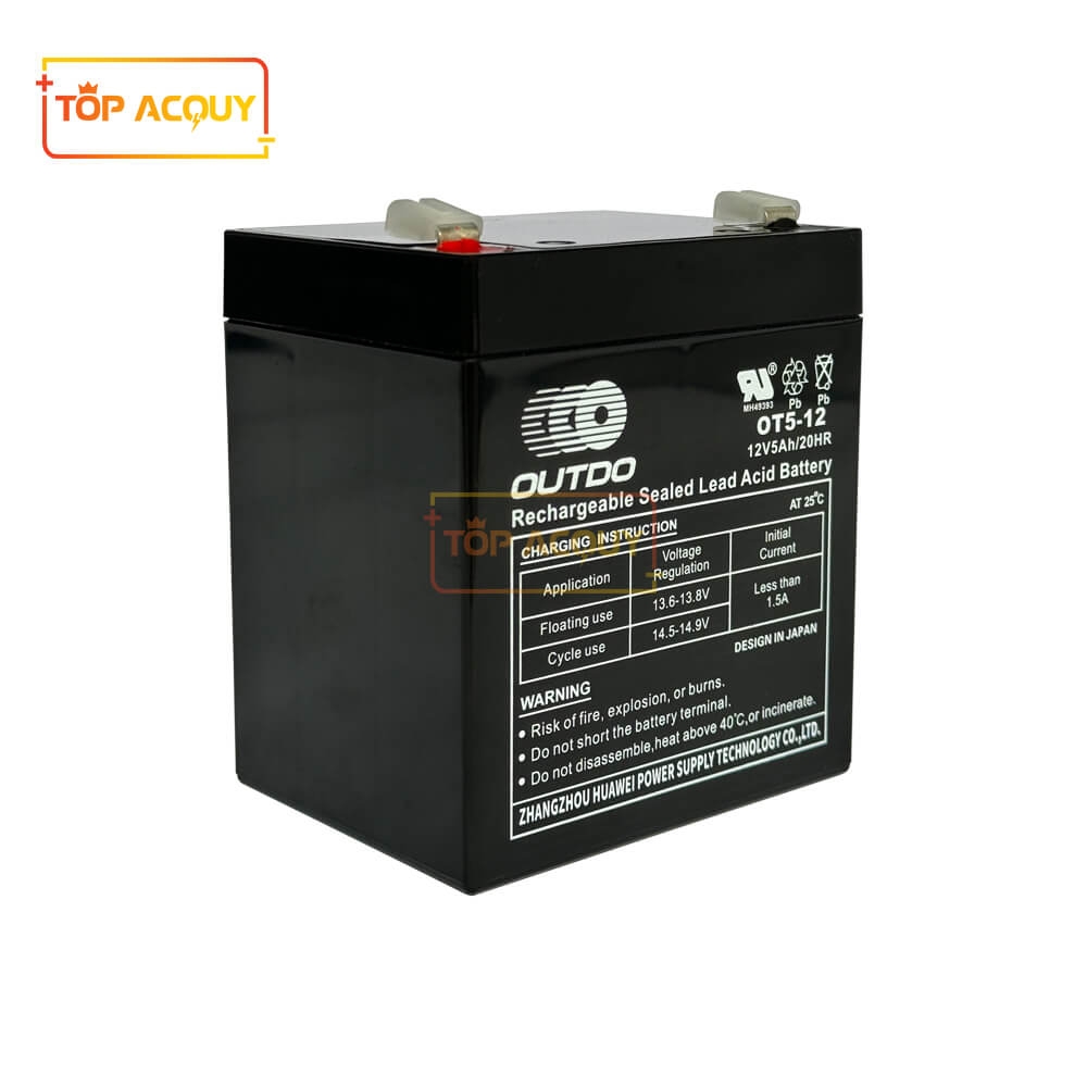 ẮC QUY OUTDO 12V - 5AH 20HR OT5-12