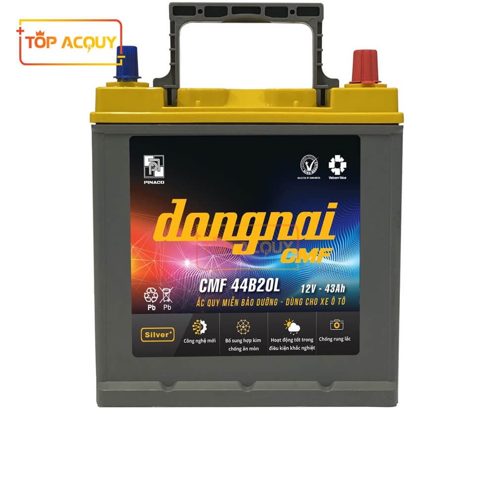 ẮC QUY ĐỒNG NAI 12V - 43AH CMF 44B20L