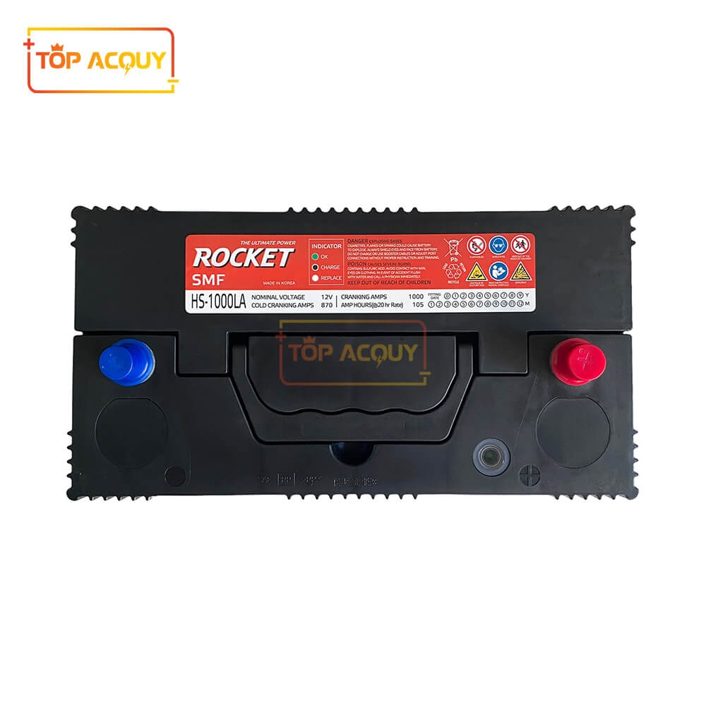 ẮC QUY ROCKET 12V - 105AH SMF HS-1000LA