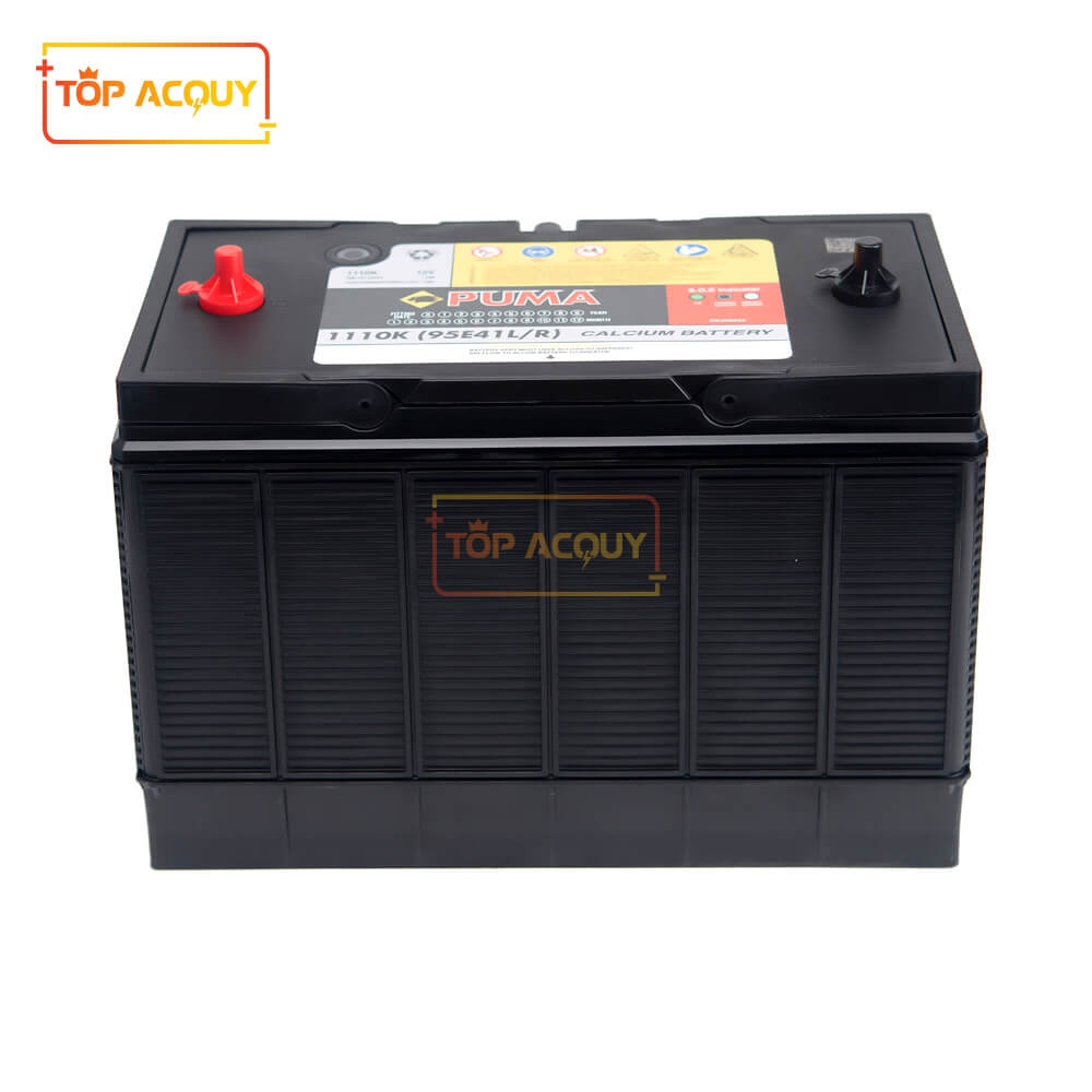 ẮC QUY PUMA 12V 100AH 1110K (95E41L/R) (CONTAINER, ĐẦU KÉO)