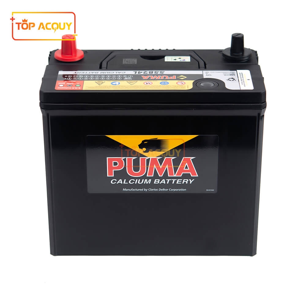 BÌNH ẮC QUY XE Ô TÔ PUMA 12V - 46AH 55B24L