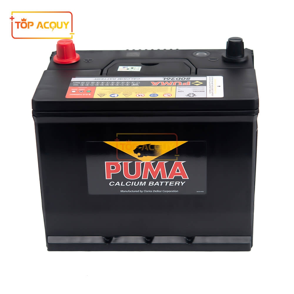 BÌNH ẮC QUY PUMA 12V - 70AH 80D26L