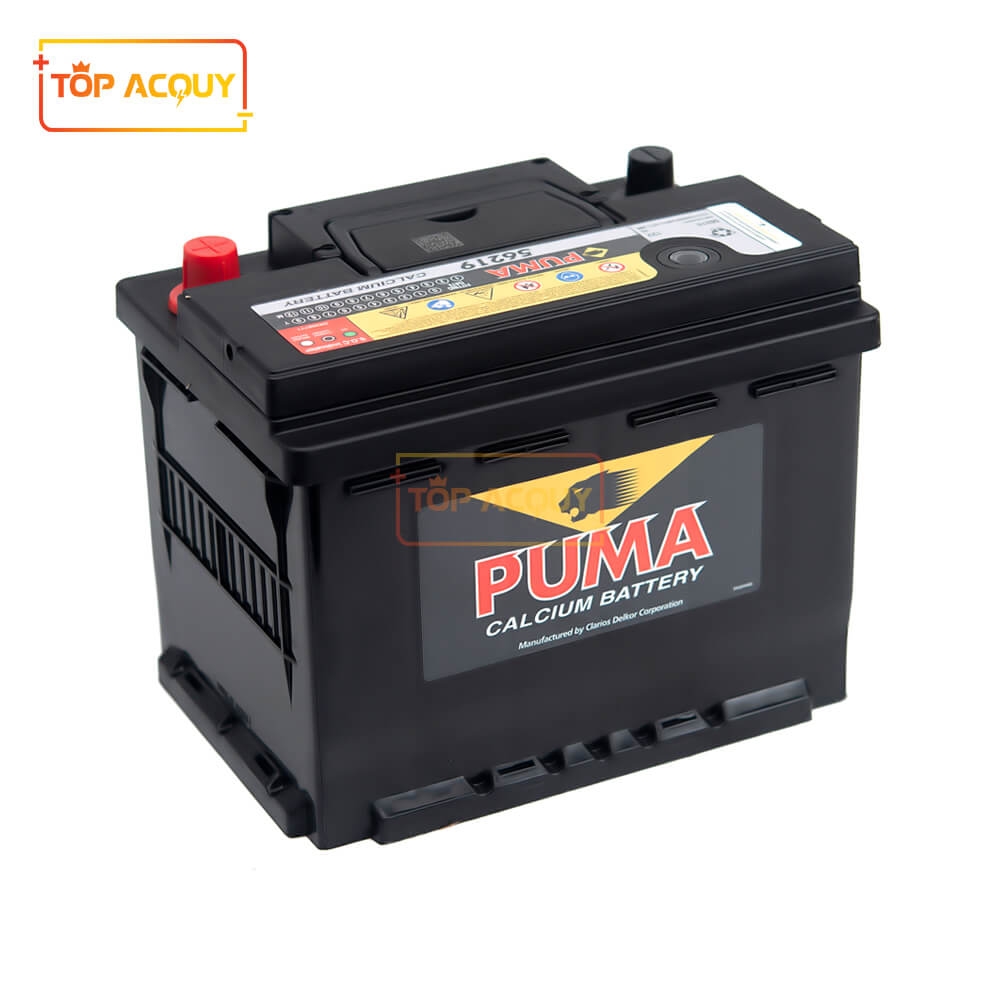 BÌNH ẮC QUY PUMA 12V - 62AH 56219 DIN60(L)