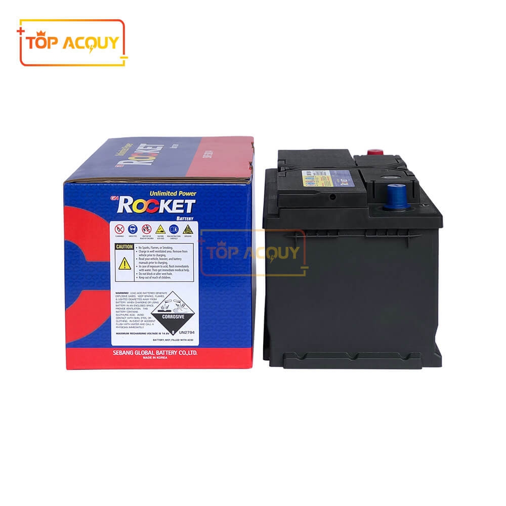 ẮC QUY ROCKET 12V - 80AH SMF 58014 (DIN)