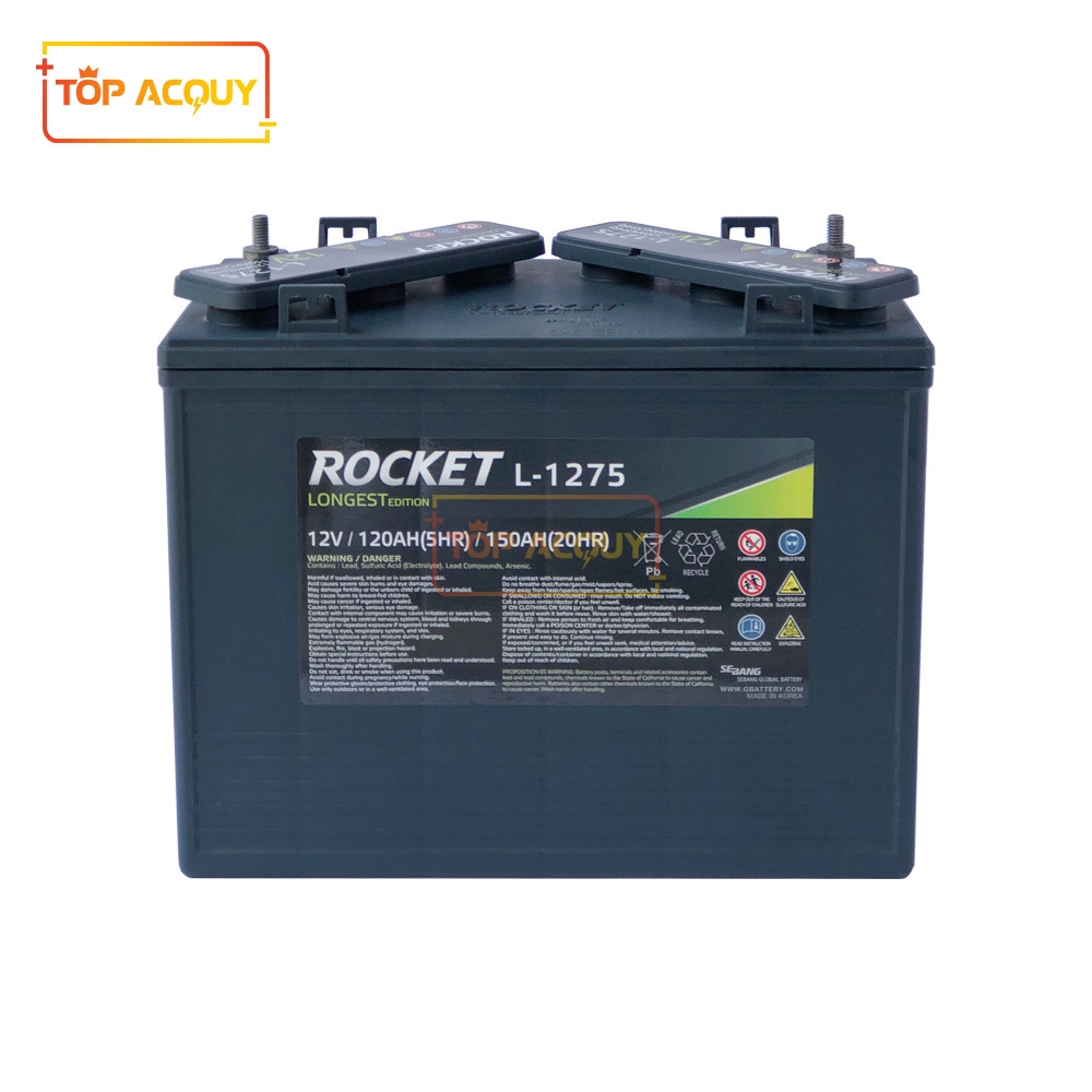 ẮC QUY ROCKET 12V - 150AH L-1275 (GC2-1275)