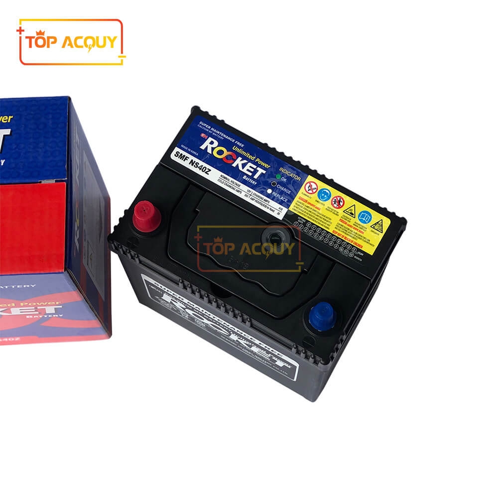 ẮC QUY ROCKET 12V - 35AH SMF NS40Z