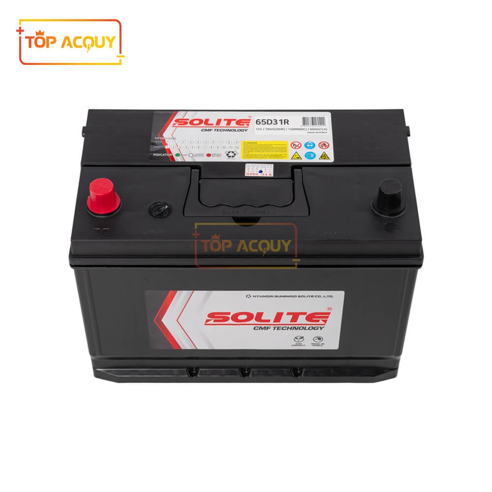 ẮC QUY SOLITE 12V - 70AH CMF65D31R