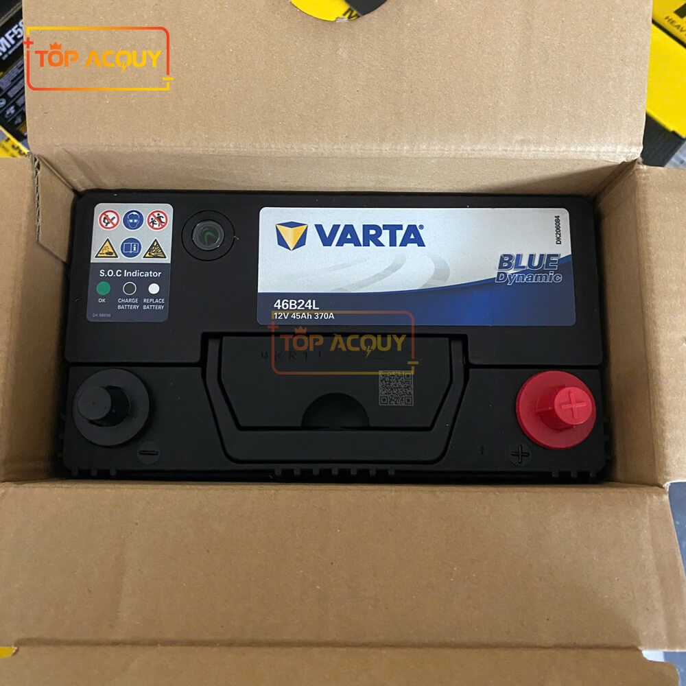 ẮC QUY VARTA 12V - 45AH 46B24L (NX100-S6L) (NEW MODEL) BLUE DYNAMIC