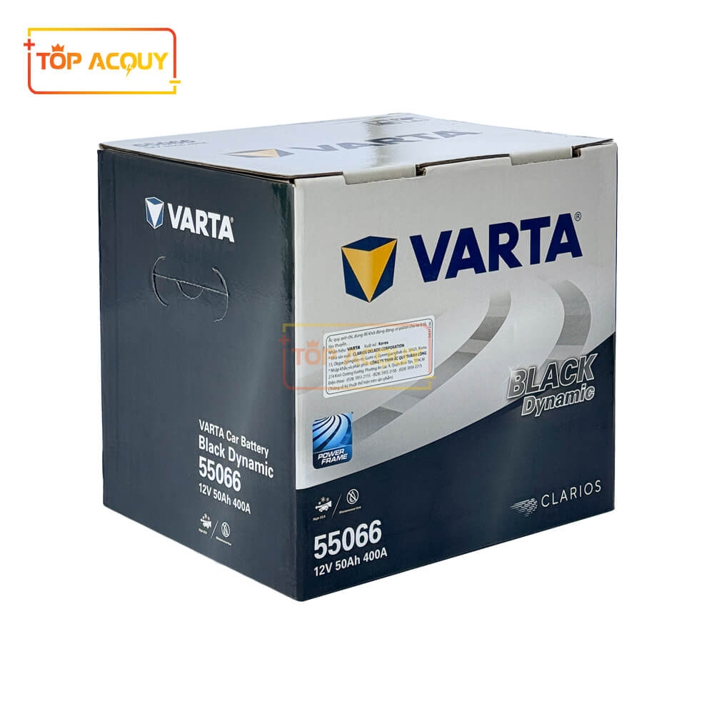 ẮC QUY VARTA 12V - 50AH 55066 DIN50 (VINFAST FADIL)