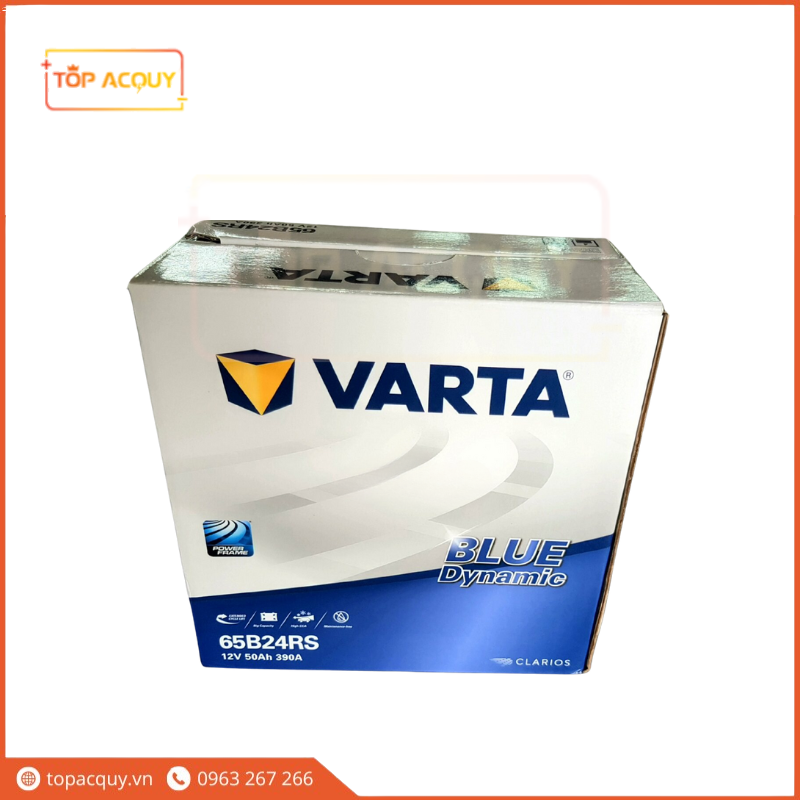 ẮC QUY VARTA 12V - 50AH 65B24RS (VINFAST E34, VF3, VF5, VF6, VF7, VF8, VF9)