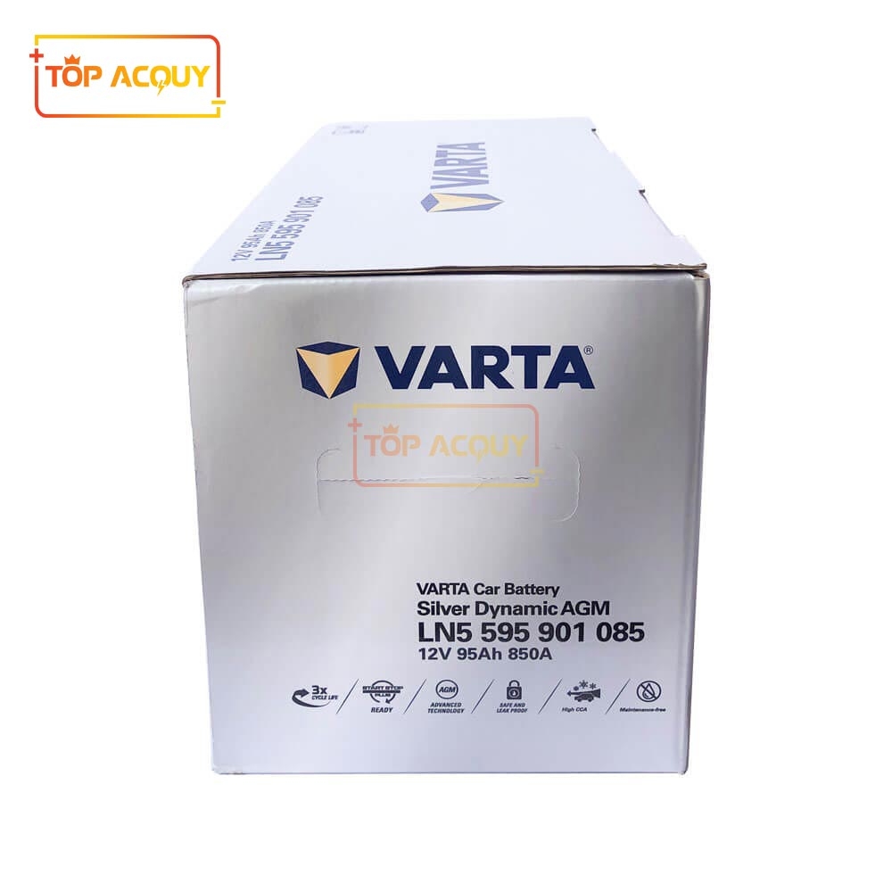 ẮC QUY VARTA 12V - 95AH AGM LN5 595901085 (DIN100L) (ECO/START-STOP)