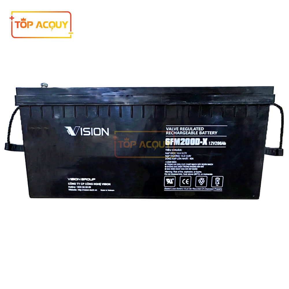 ẮC QUY VISION 12V - 200AH 6FM200D-X