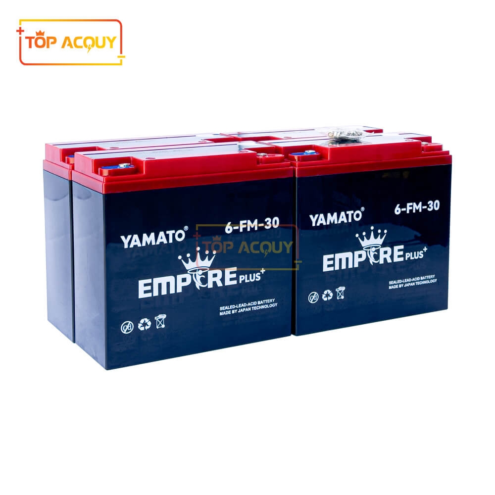 ẮC QUY YAMATO EMPIRE PLUS 6-FM-30 12V-30AH