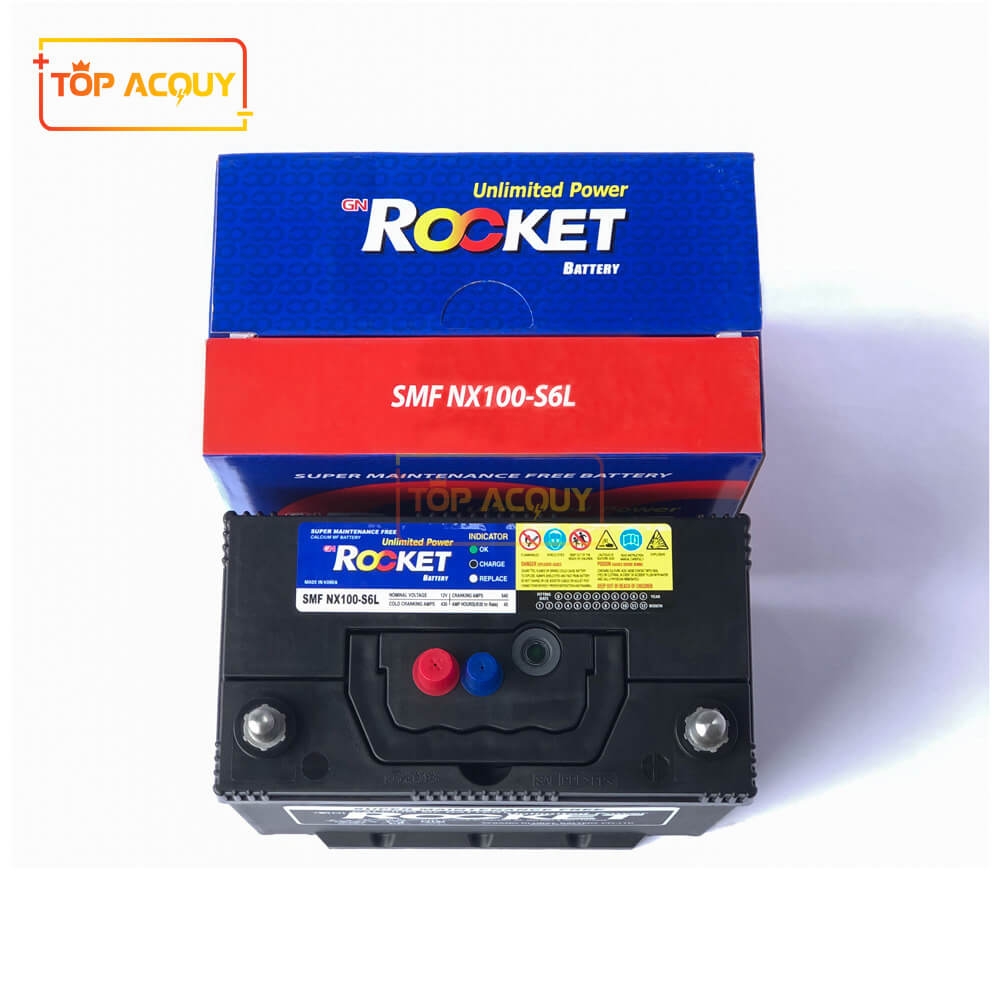 ẮC QUY ROCKET 12V - 45AH SMF NX100-S6L
