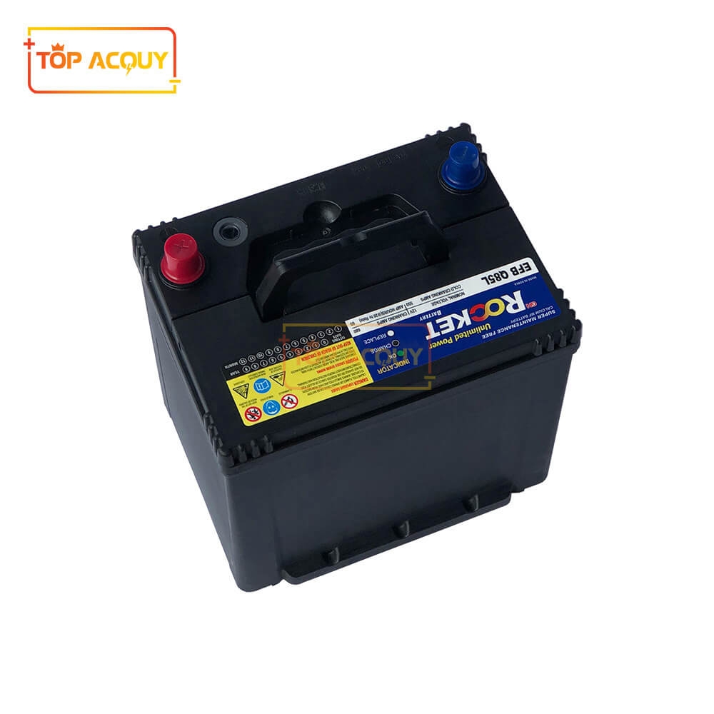 ẮC QUY ROCKET 12V - 65AH EFB Q85 (I-STOP/START STOP MAZDA 3/6/CX30/CX5/CX8)