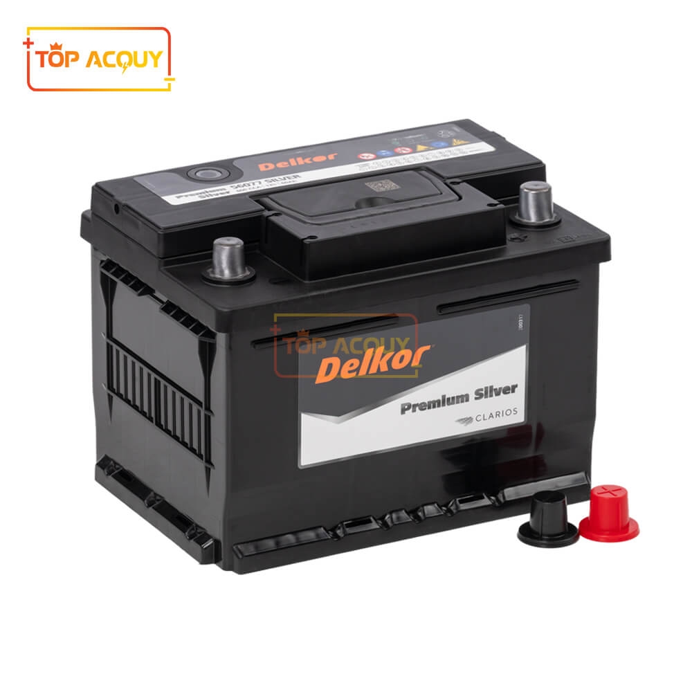 ẮC QUY DELKOR 12V - 60AH MF 56077 DIN60(L) - PREMIUM SILVER