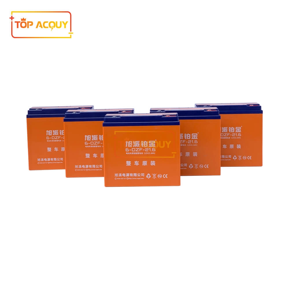 BÌNH ẮC QUY XE MÁY ĐIỆN XUPAI 6-DZF-21.6 12V-21.6AH