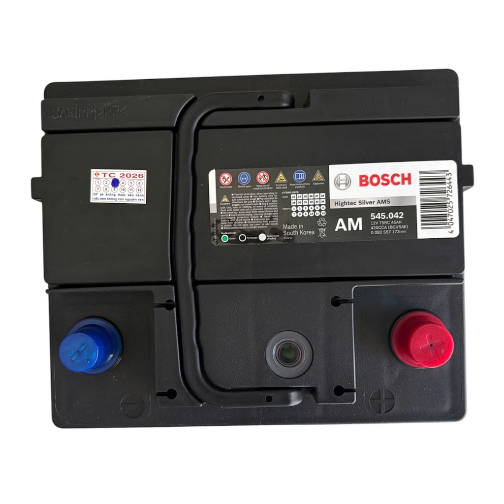 ẮC QUY BOSCH 12V - 45AH 545.042