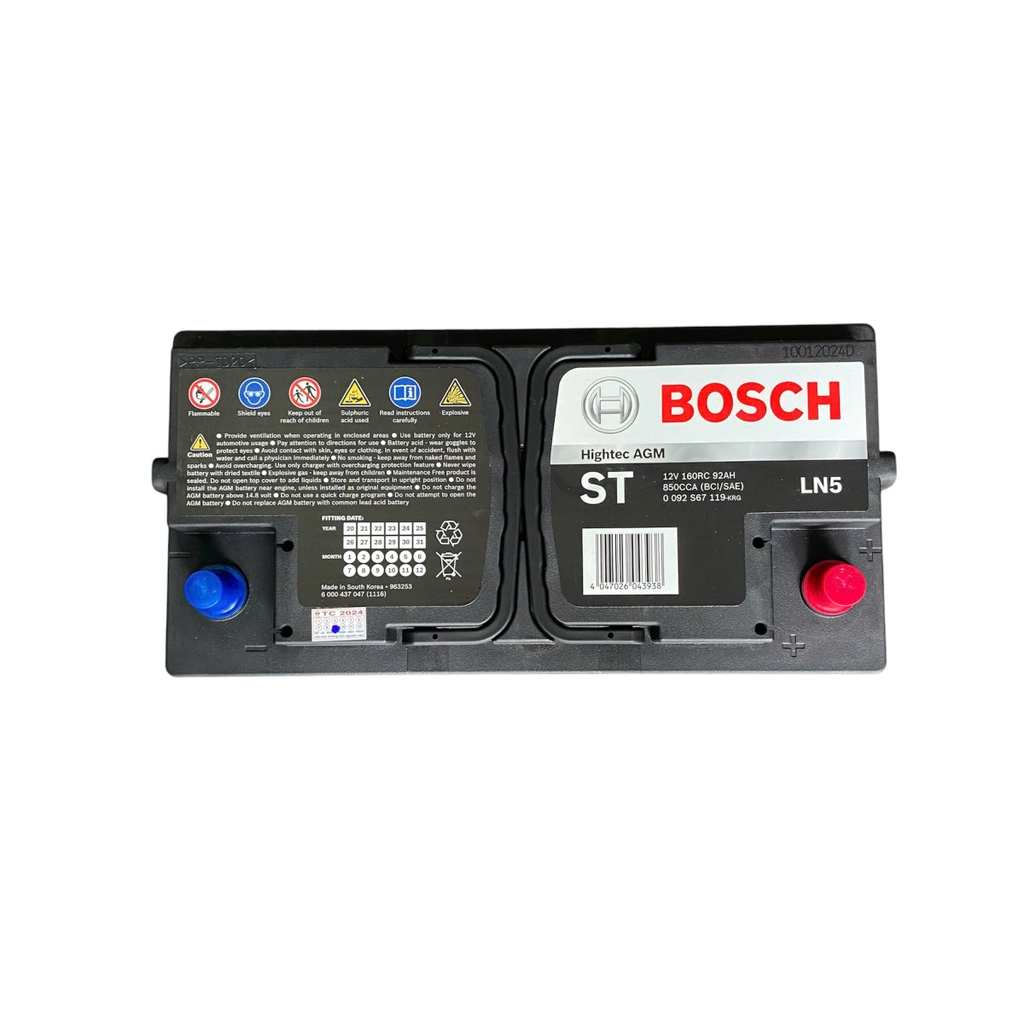 ẮC QUY BOSCH 12V - 95AH AGM LN5