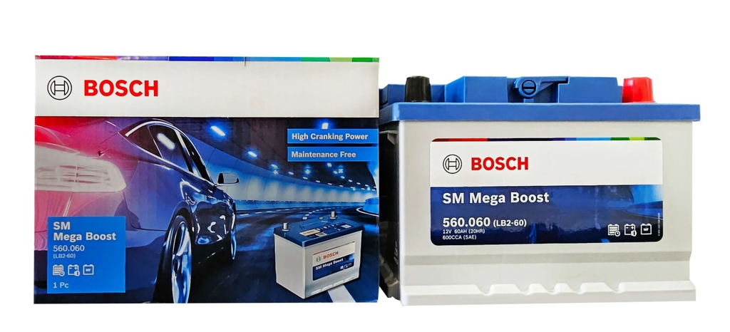 ẮC QUY BOSCH 12V - 60AH 560.060