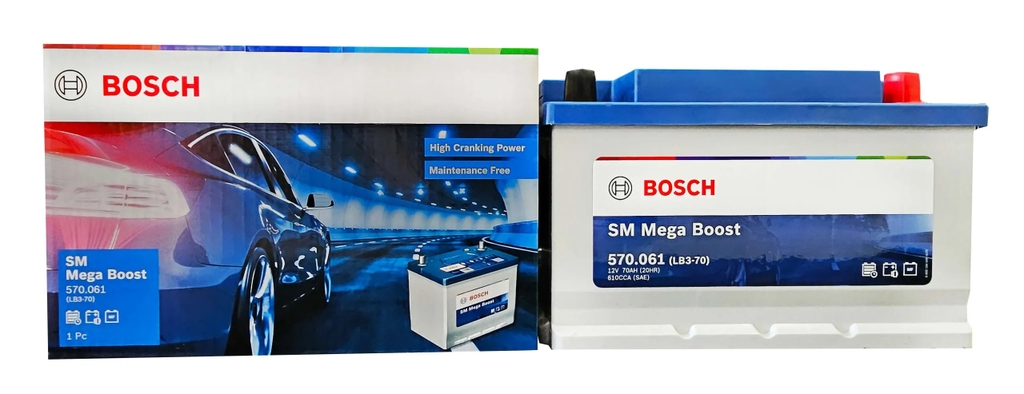 ẮC QUY BOSCH 12V - 70AH 570.061
