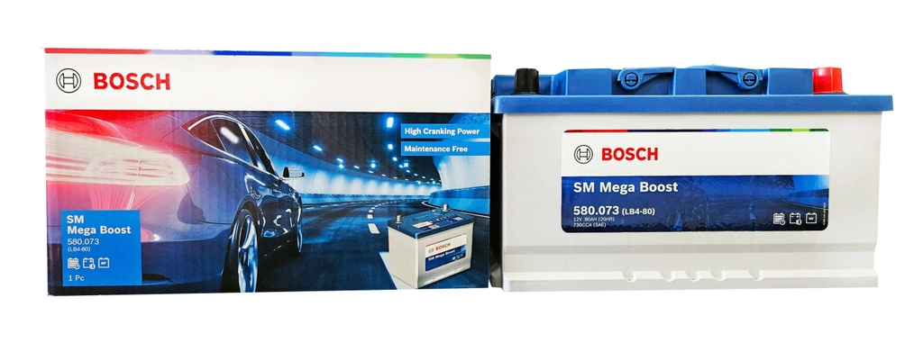 ẮC QUY BOSCH 12V - 80AH 580.073