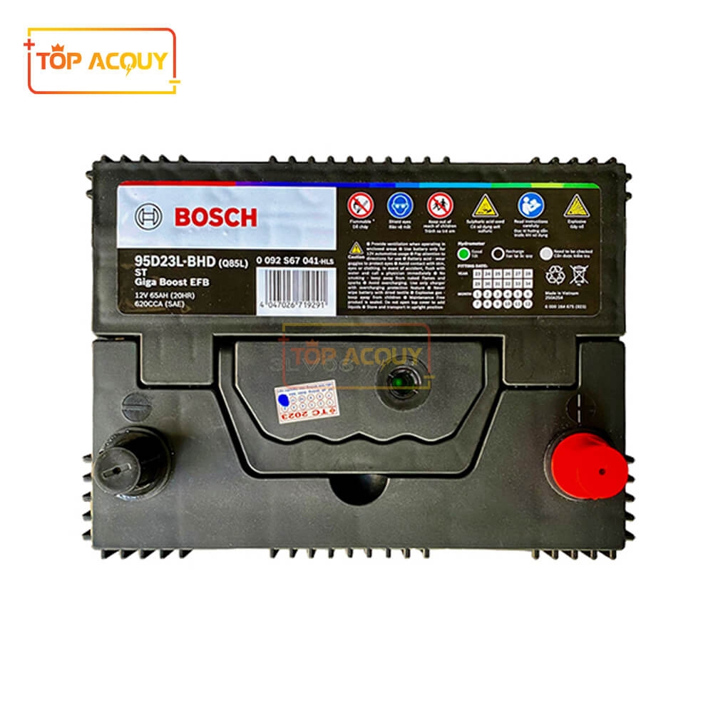 ẮC QUY BOSCH 12V - 65AH 95D23L-BHD (EFB Q85) (MAZDA CX5/CX30/CX60/CX80)