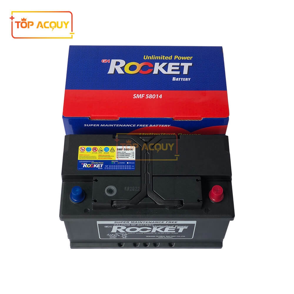 ẮC QUY ROCKET 12V - 80AH SMF 58014 (DIN)