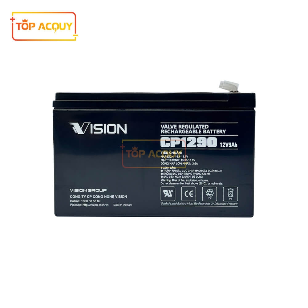 ẮC QUY VISION 12V - 9AH CP1290