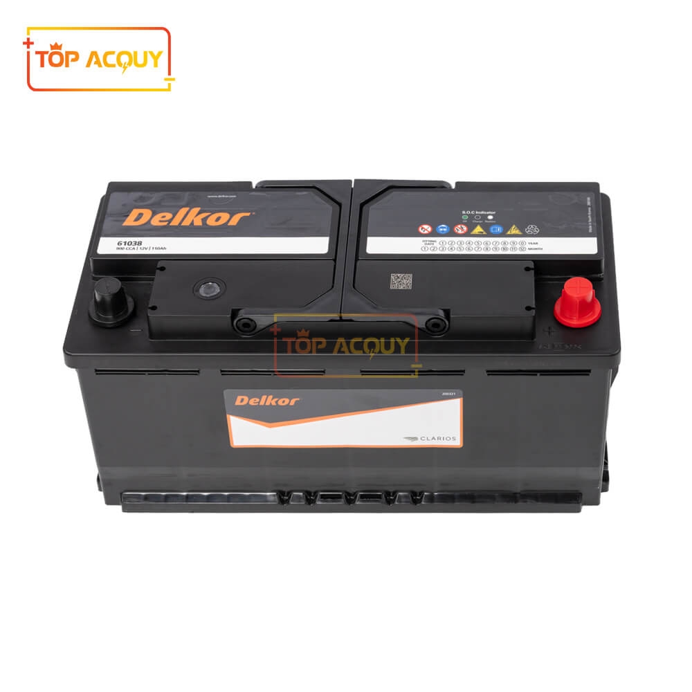 ẮC QUY DELKOR 12V - 110AH MF 61038 DIN110(L)