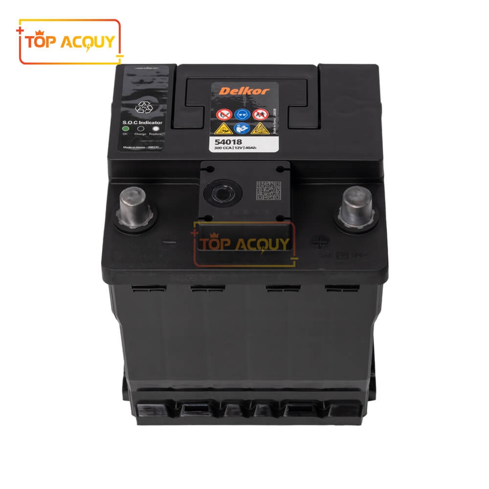 ẮC QUY DELKOR 12V - 40AH MF 54018 DIN40(L)