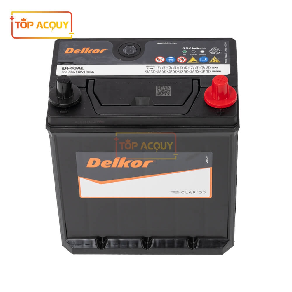 ẮC QUY DELKOR 12V - 40AH MF DF40AL