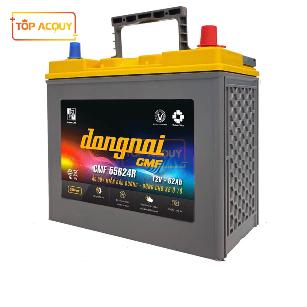 ẮC QUY ĐỒNG NAI 12V - 52AH CMF 55B24R