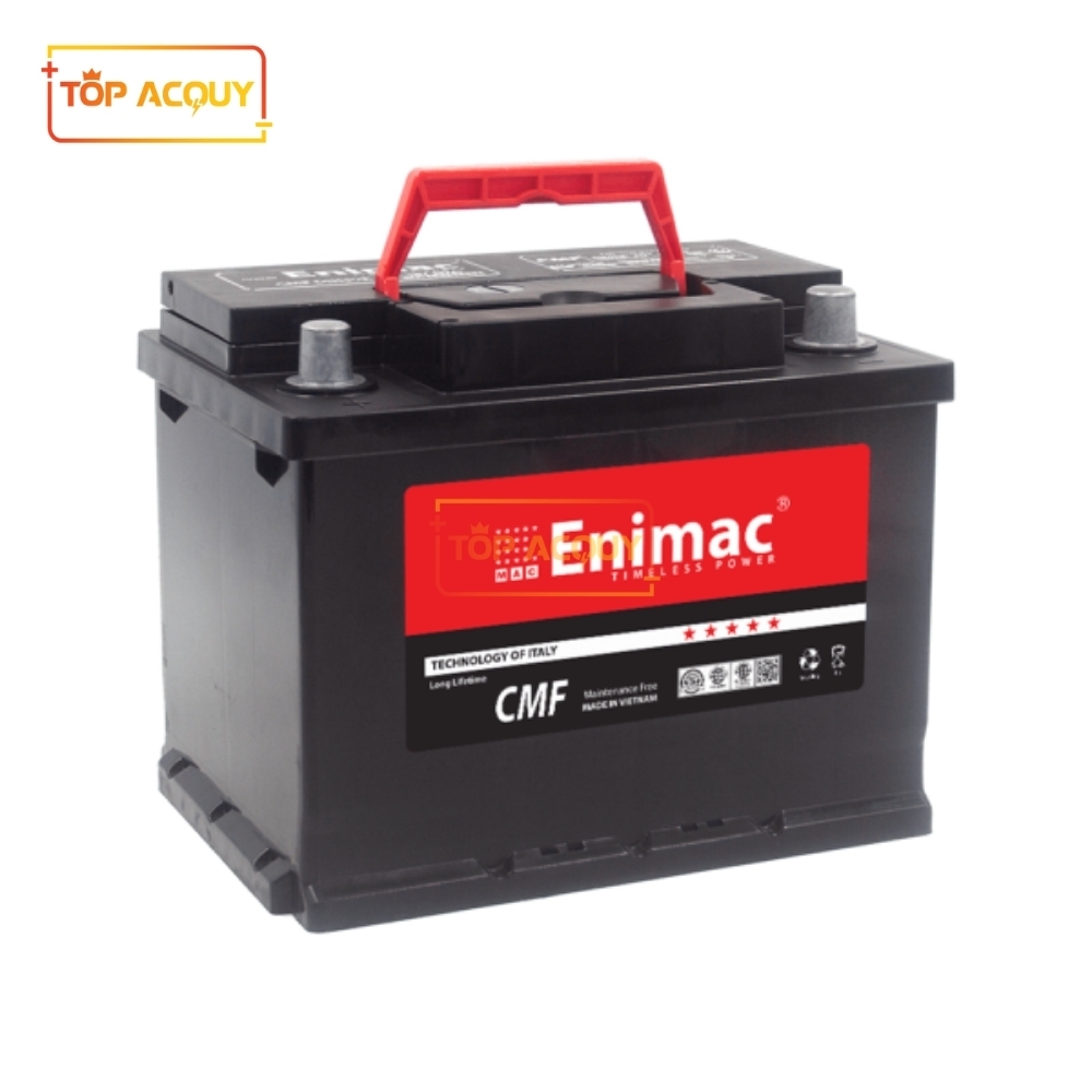 ẮC QUY ENIMAC 12V 60AH CMF DIN60R