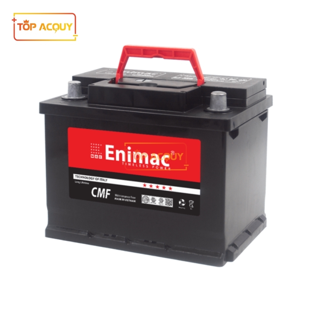 ẮC QUY ENIMAC 12V 60AH CMF DIN60R