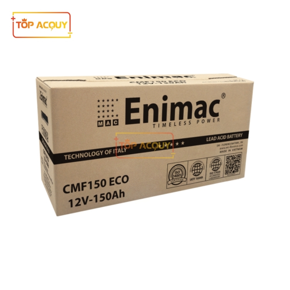 ẮC QUY ENIMAC 12V 150AH CMF150L ECO