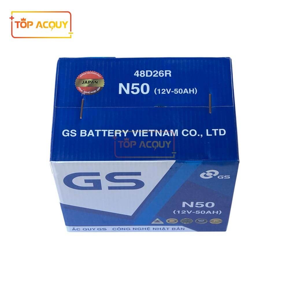 ẮC QUY GS 12V - 50AH N50