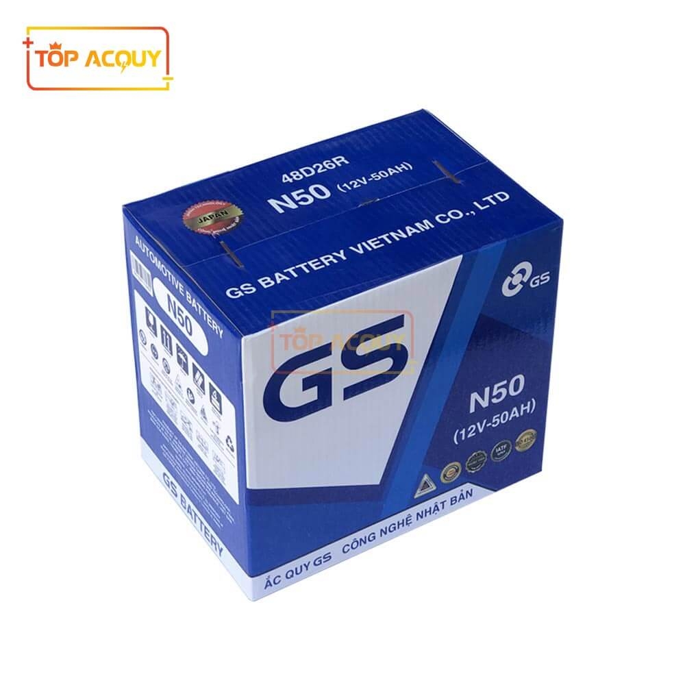 ẮC QUY GS 12V - 50AH N50