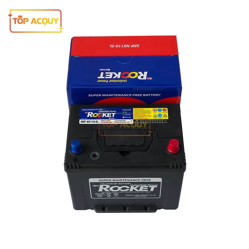 ẮC QUY ROCKET 12V - 70AH SMF NX110-5L
