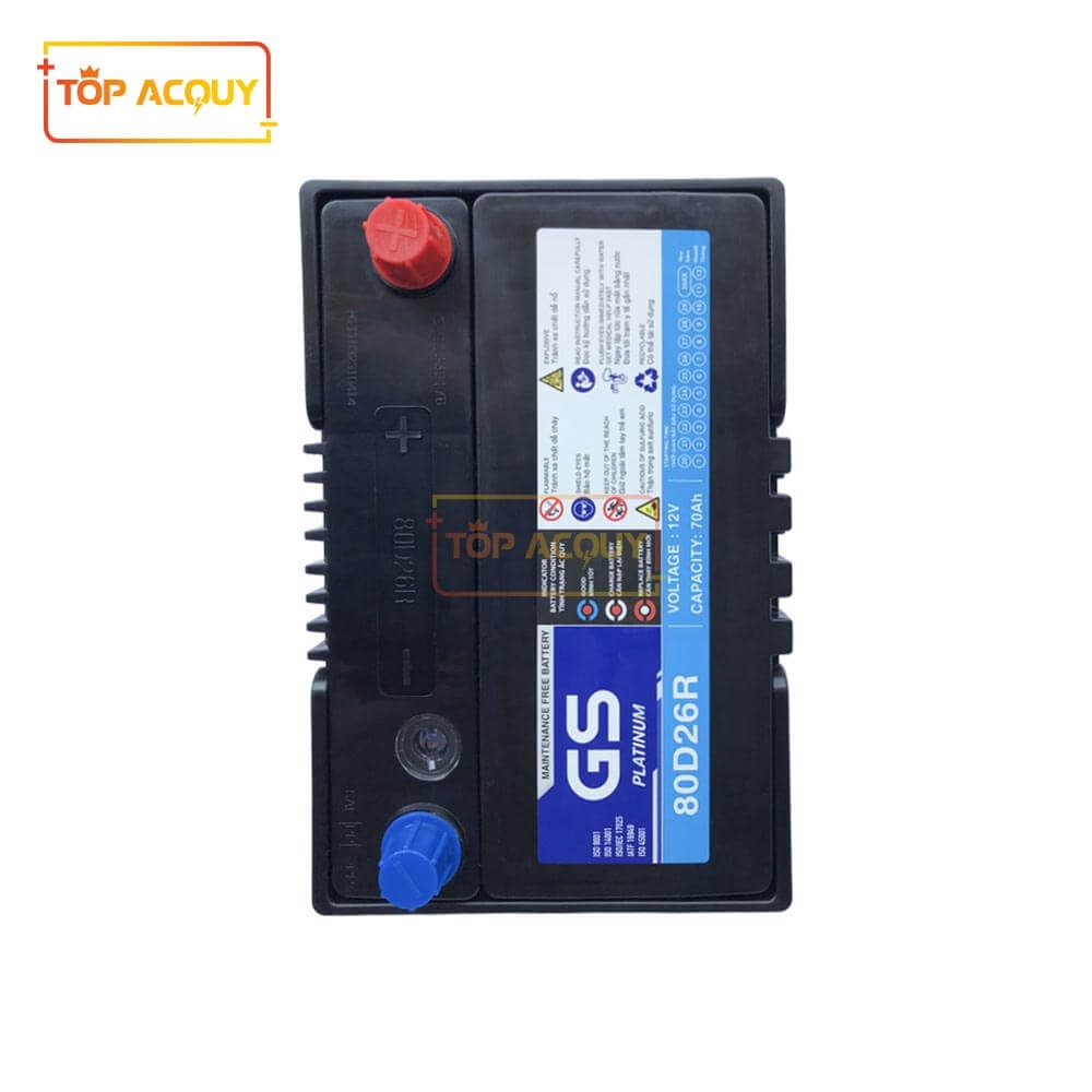 ẮC QUY GS 12V - 70AH MF 80D26R
