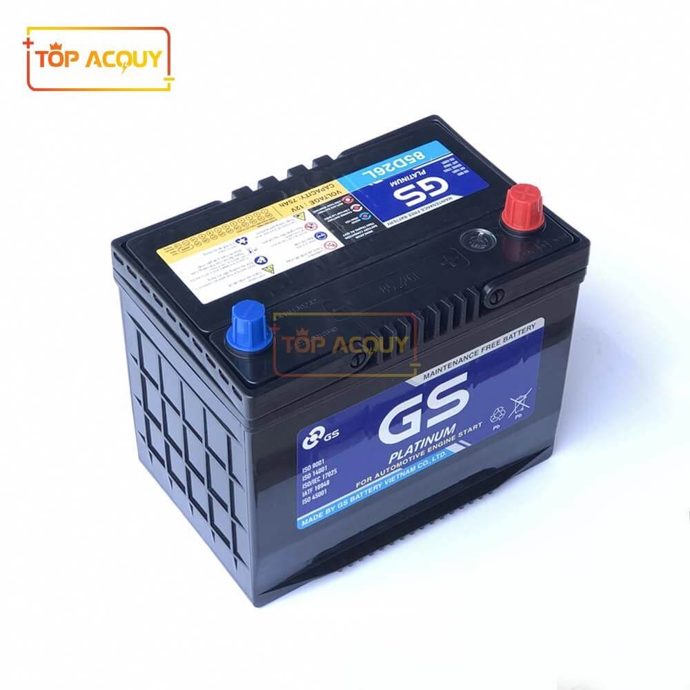 ẮC QUY GS 12V - 75AH MF 85D26L