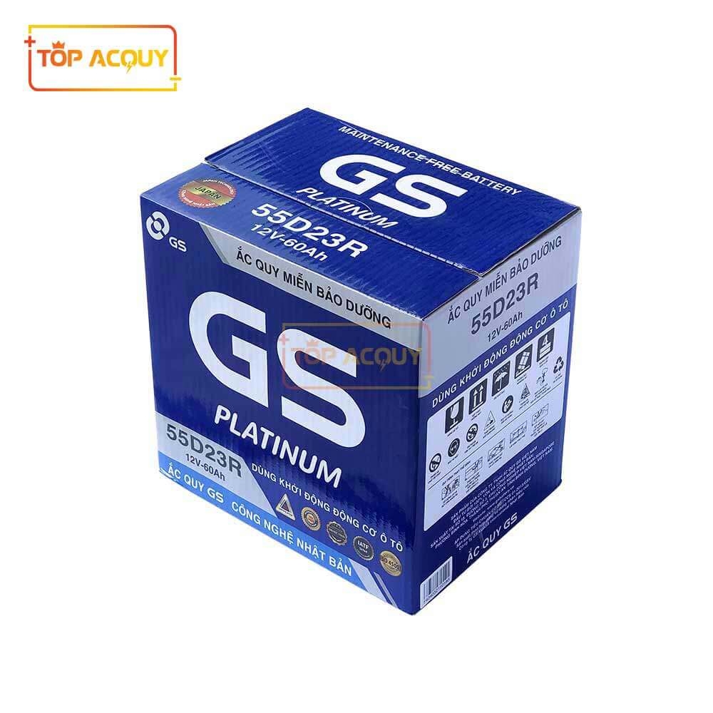ẮC QUY GS 12V - 60Ah MF 55D23R