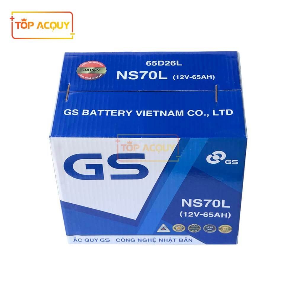 ẮC QUY GS 12V - 65AH NS70L