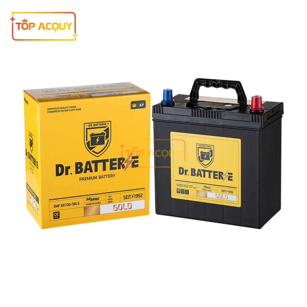 ẮC QUY DR.BATTERIE 12V - 45AH SMF NX100-S6LS