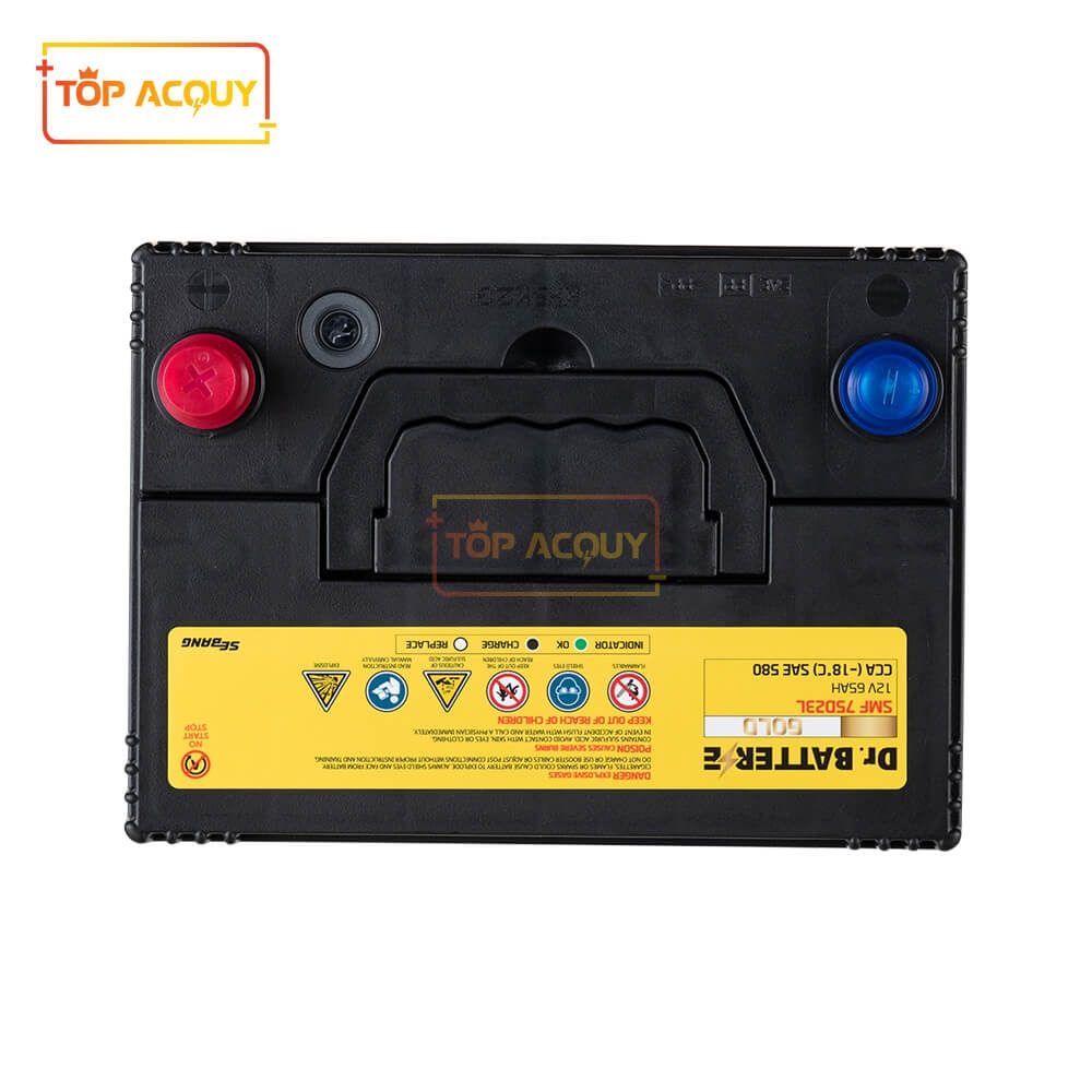 ẮC QUY DR.BATTERIE 12V - 65Ah SMF 75D23L