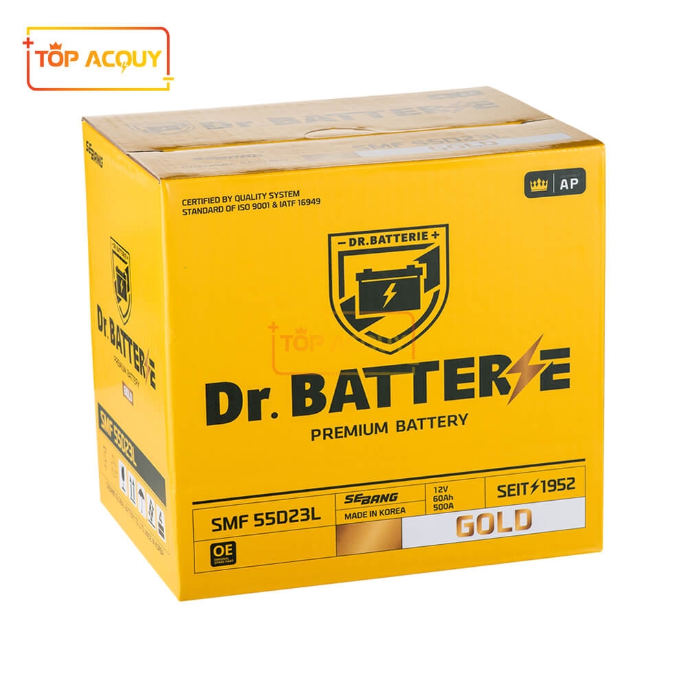 ẮC QUY DR.BATTERIE 12V - 60AH SMF 55D23L