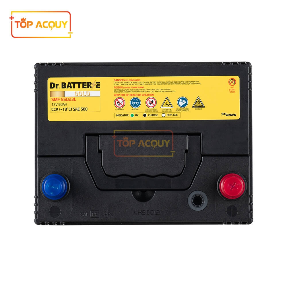 ẮC QUY DR.BATTERIE 12V - 60AH SMF 55D23L