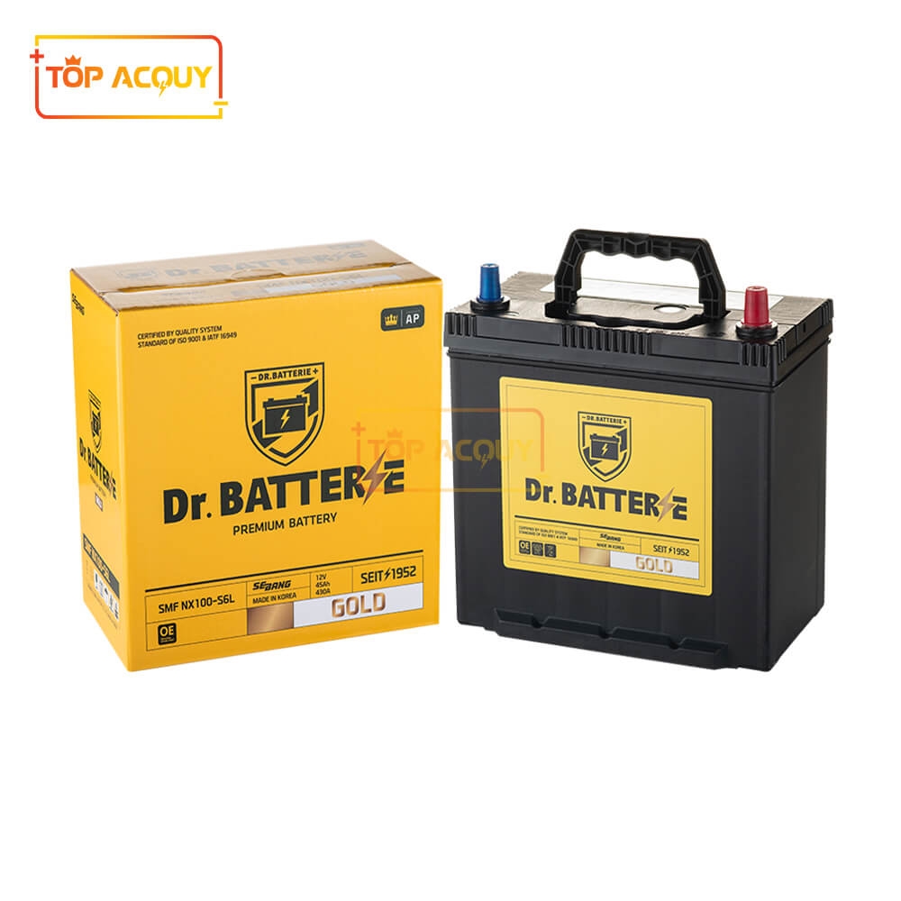 ẮC QUY DR.BATTERIE 12V - 45AH SMF NX100-S6L